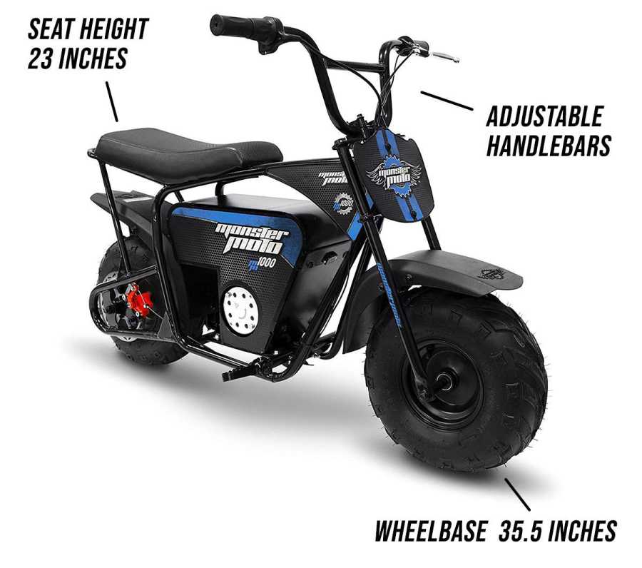 best electric mini bike Monster Moto MM-E1000-BB Electric Mini Bike (1)