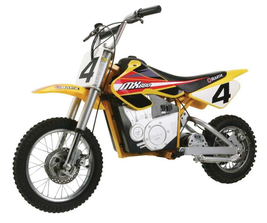 best electric mini bike Razor MX650 Dirt Rocket Electric Motocross Bike (1)