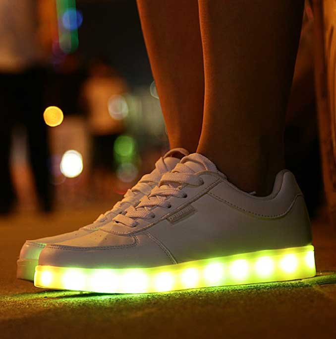 shuffle dance light up shoes