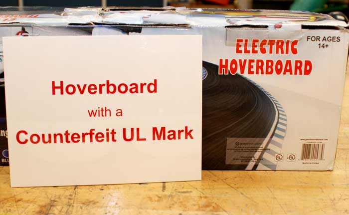 UL-Hoverboard-with-counterfeit-Mark-UL-2272-hoverboards