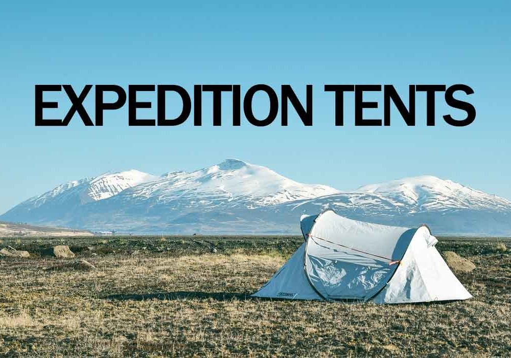 No need to go for an expedition, to find a tent for an expedition!