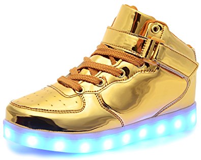 odema high top LED shoes review