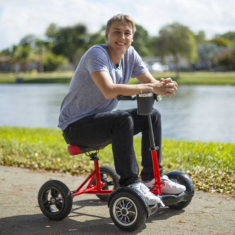 hoverbike-sitting-hoverboard-attachment-turn-hoverboard-into-four-wheel-electric-cycle