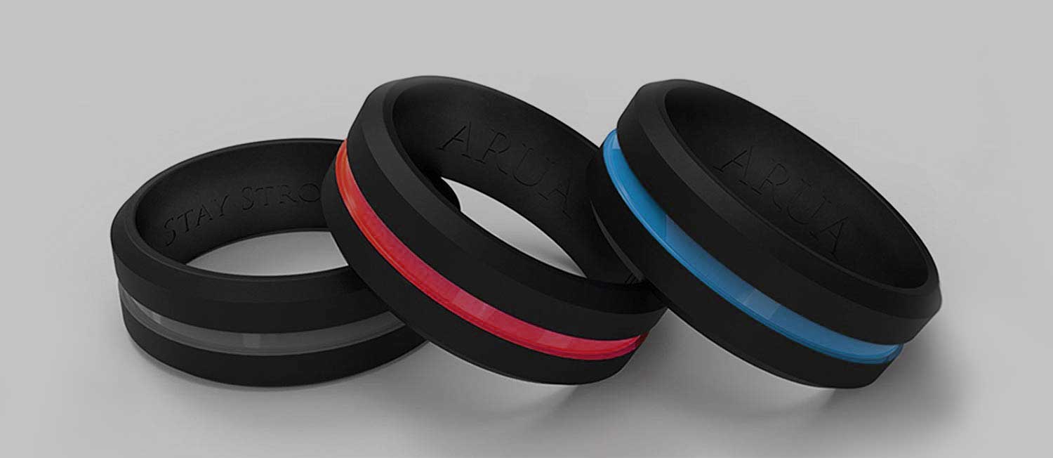 Free Silicone Wedding Rings from April 2 to April 30 by David Hayman Jewellers, for Orange County Firefighters