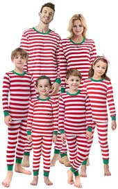 best-matching-family-christmas-pajamas-striped-shelry