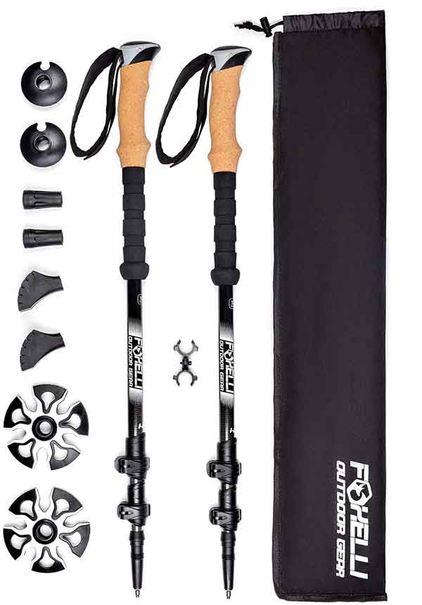 best-trekking-poles-foxelli-review-discount