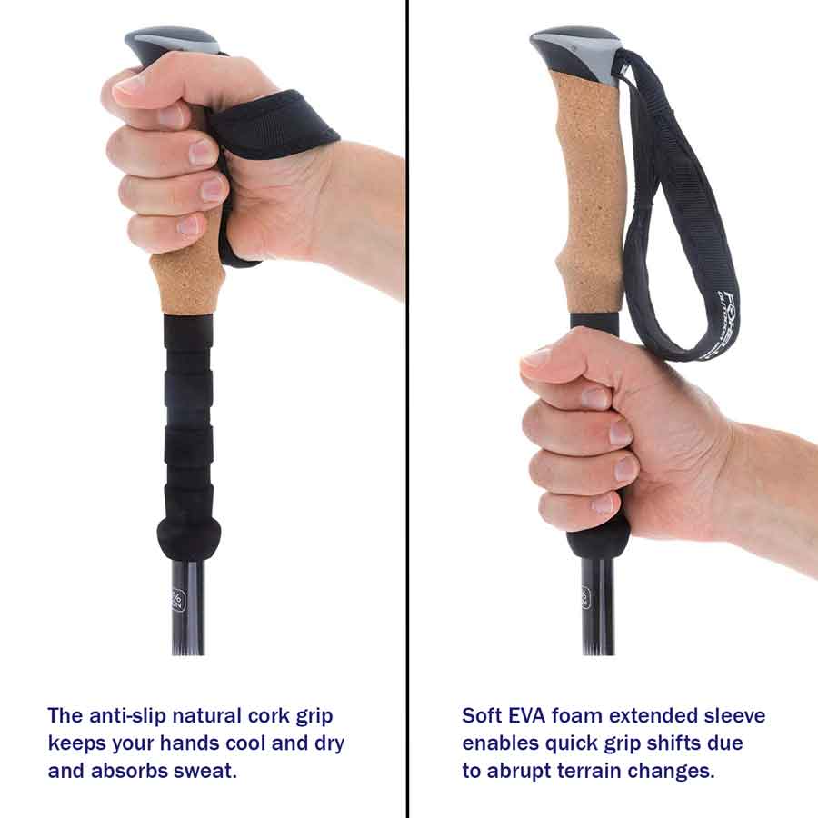 best-trekking-poles-foxelli best-trekking-poles-foxelli