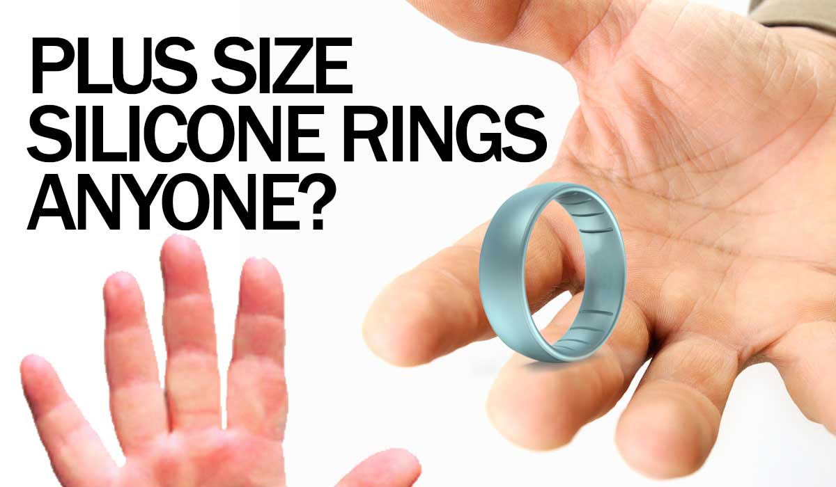 Plus Size Silicone Rings –