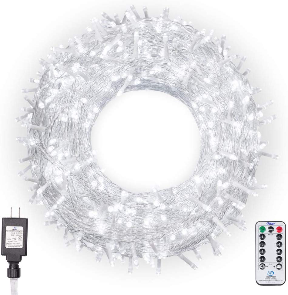 Ollny Christmas Lights 800 LEDs