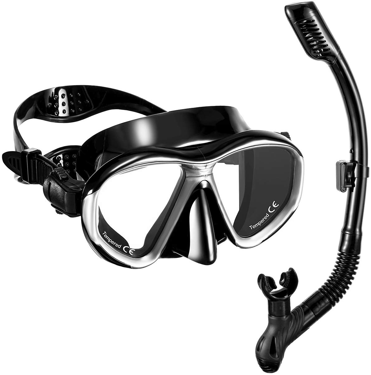 OMORC Snorkel Set, Anti-Fog Snorkel Mask