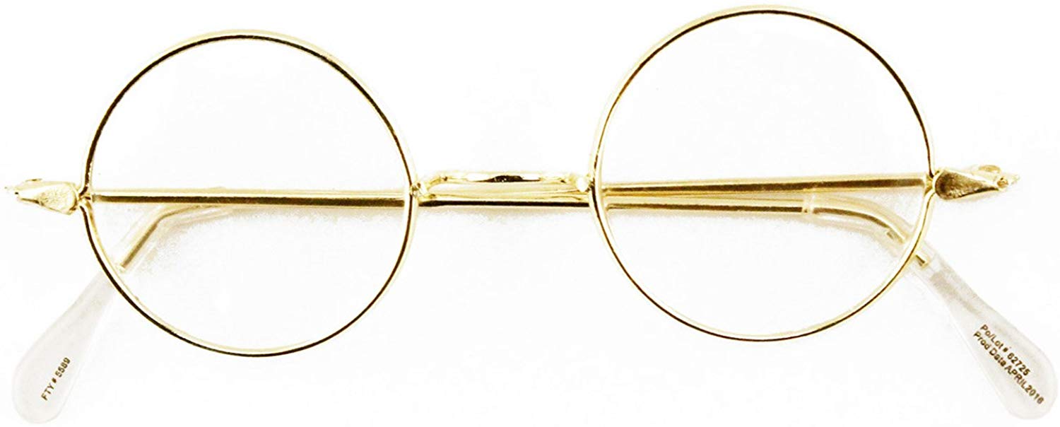 Round Wire Rim Glasses Costume Round Wire Rim Glasses Costume