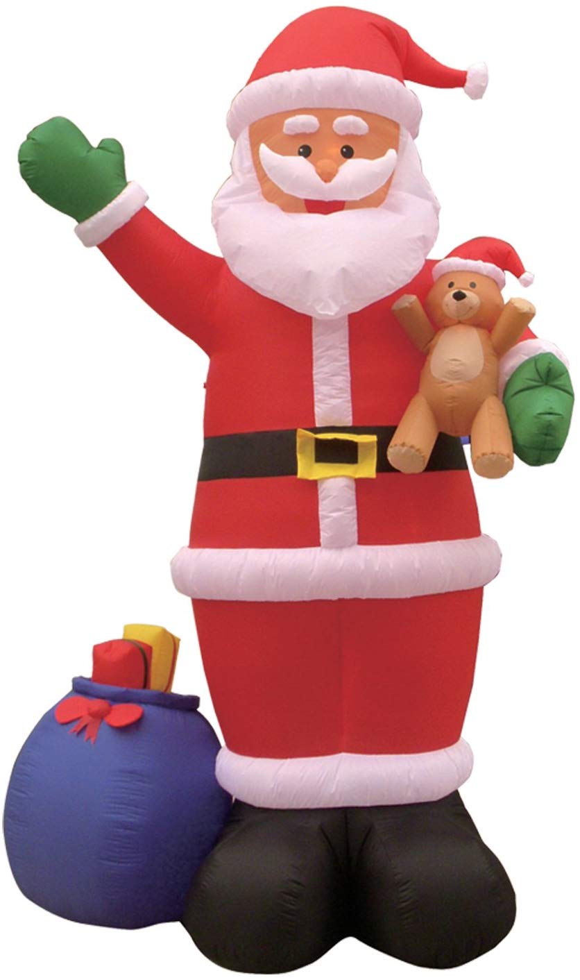 12 Foot Christmas Inflatable Santa Claus