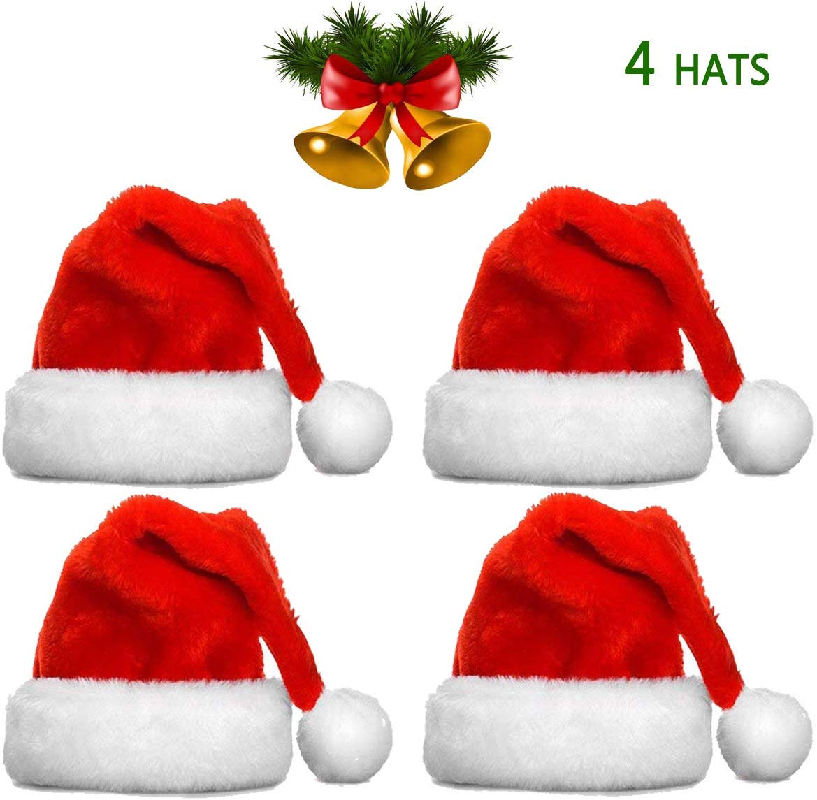 Christmas Hats Bulk Santa Hats