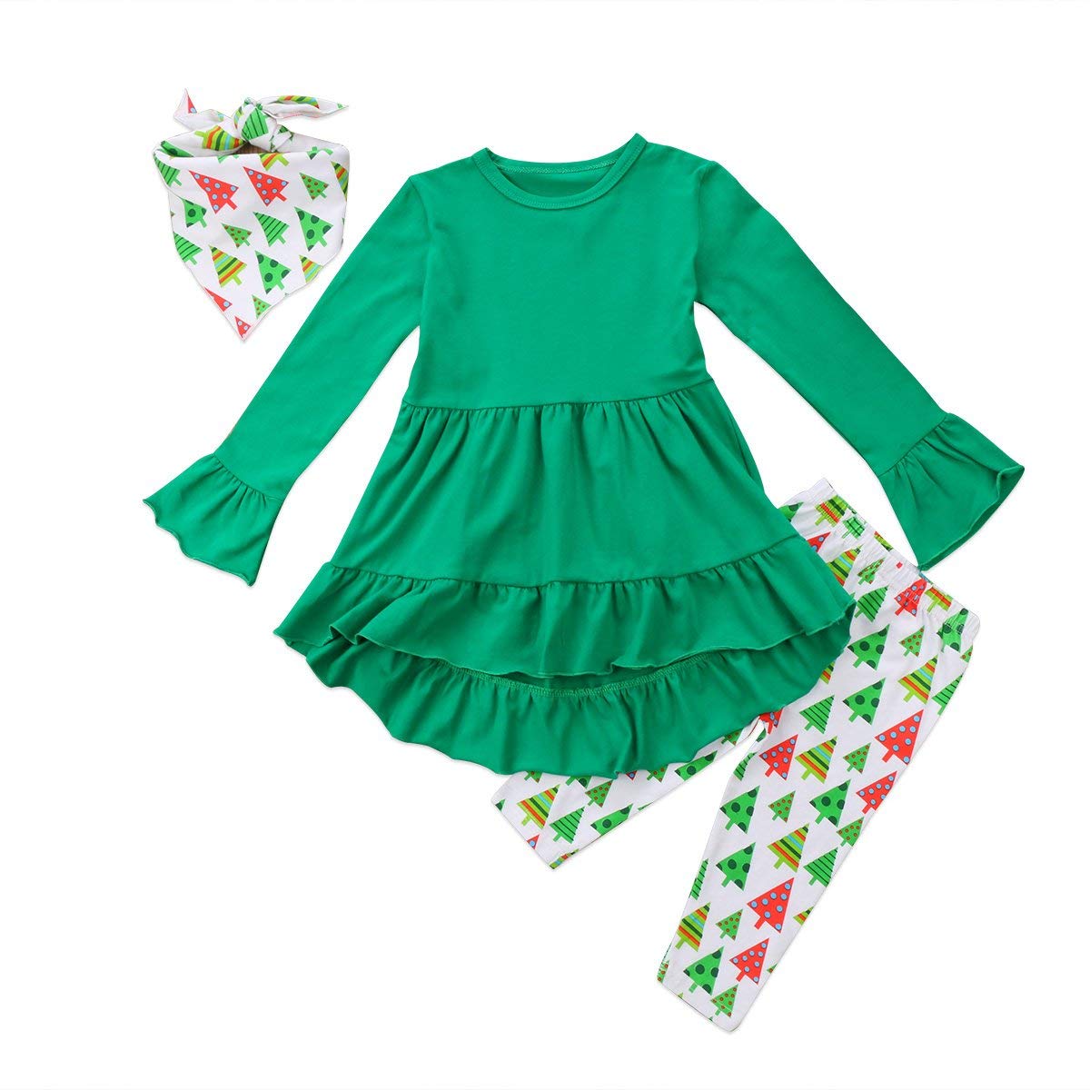 Toddler Girl Clothes Ruffles Irregular Mini Dress