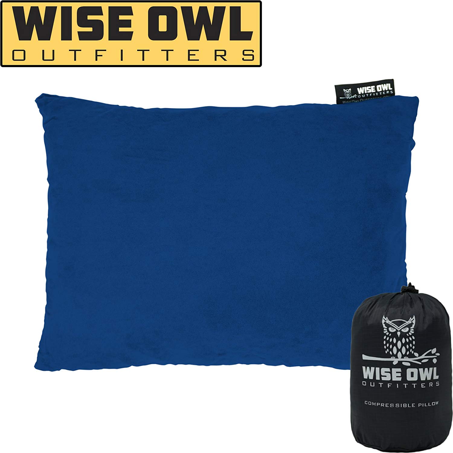 Wise Owl Outfitters Camping Pillow Wise Owl Outfitters Camping Pillow