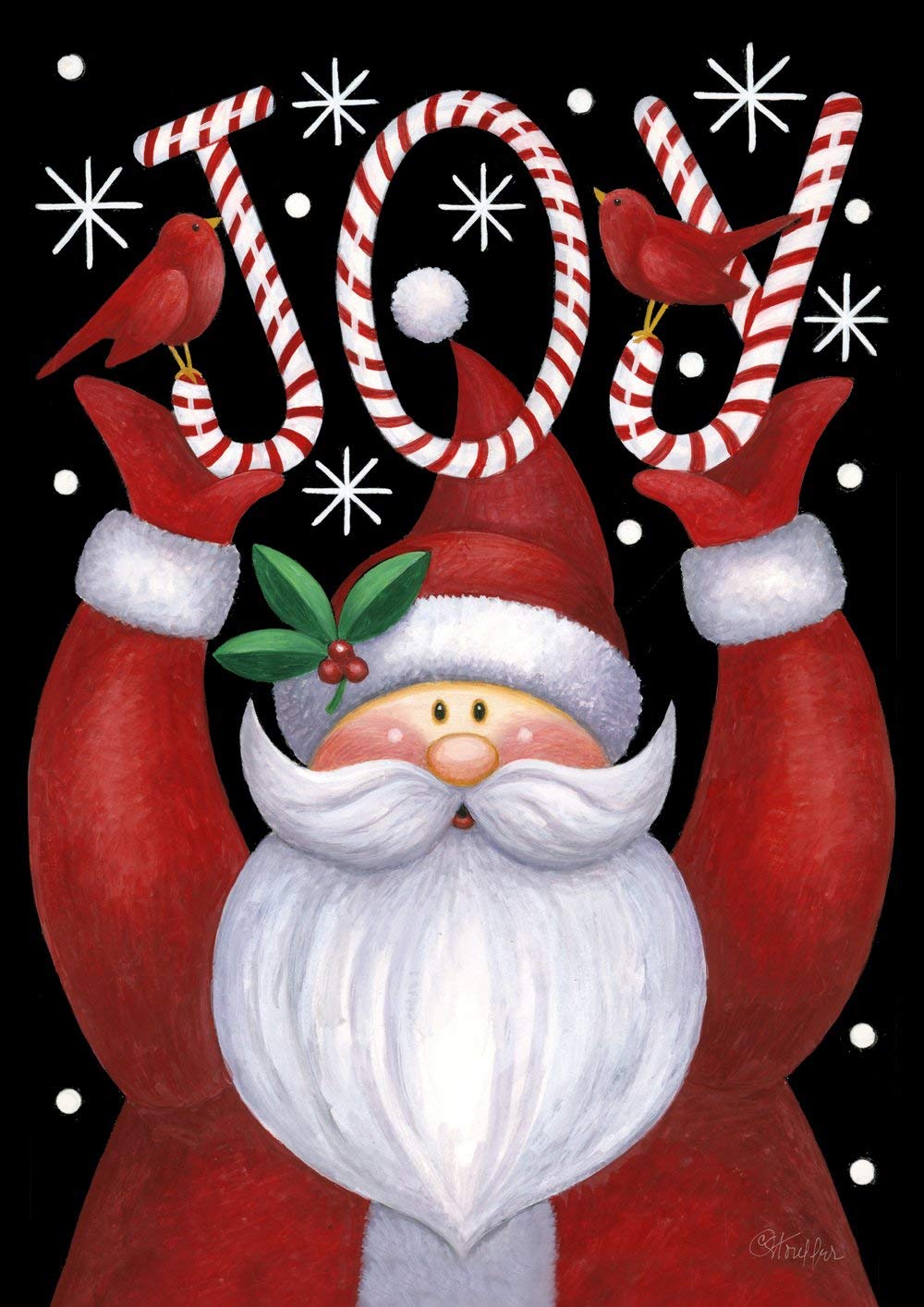 Toland Home Garden 109385 Santa Joy Toland Home Garden 109385 Santa Joy