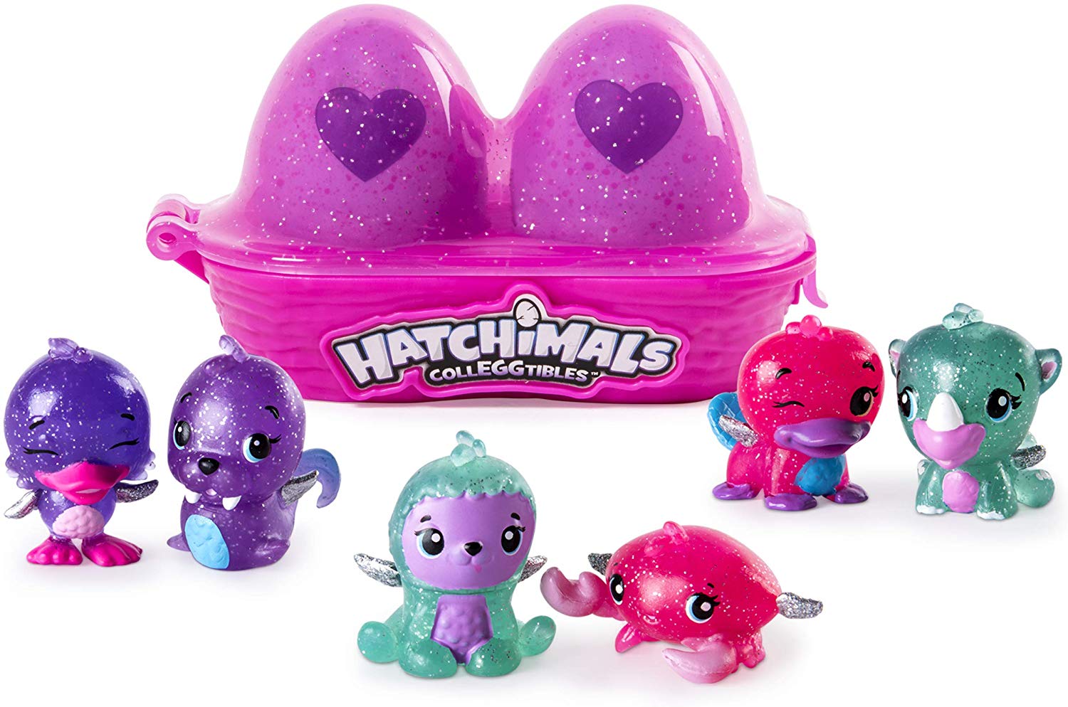 Hatchimals Glittering Garden CollEGGTIbles Series 1 Blind Carton 2 Pack