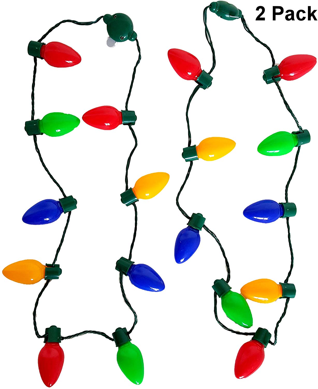 Dondor Light Up Flashing Bulb Necklace Dondor Light Up Flashing Bulb Necklace