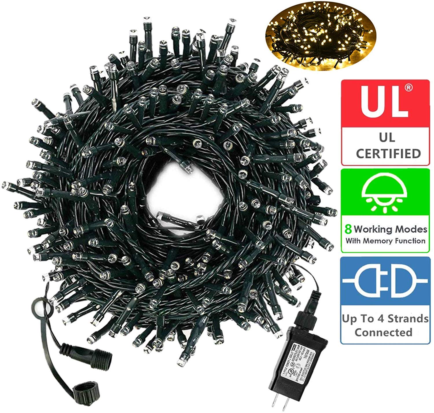 Diojilad LED Christmas String Lights Diojilad LED Christmas String Lights