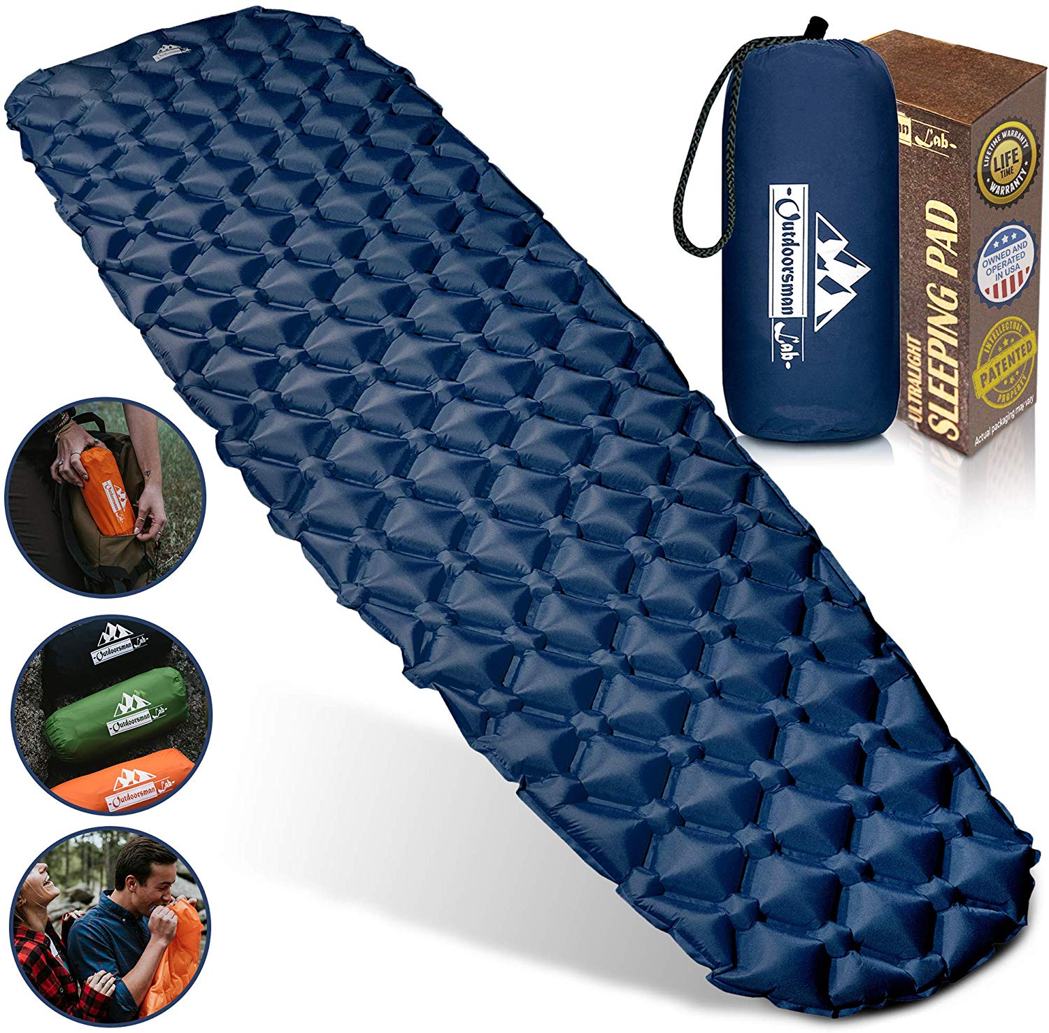 Outdoorsman Lab Camping Sleeping Pad