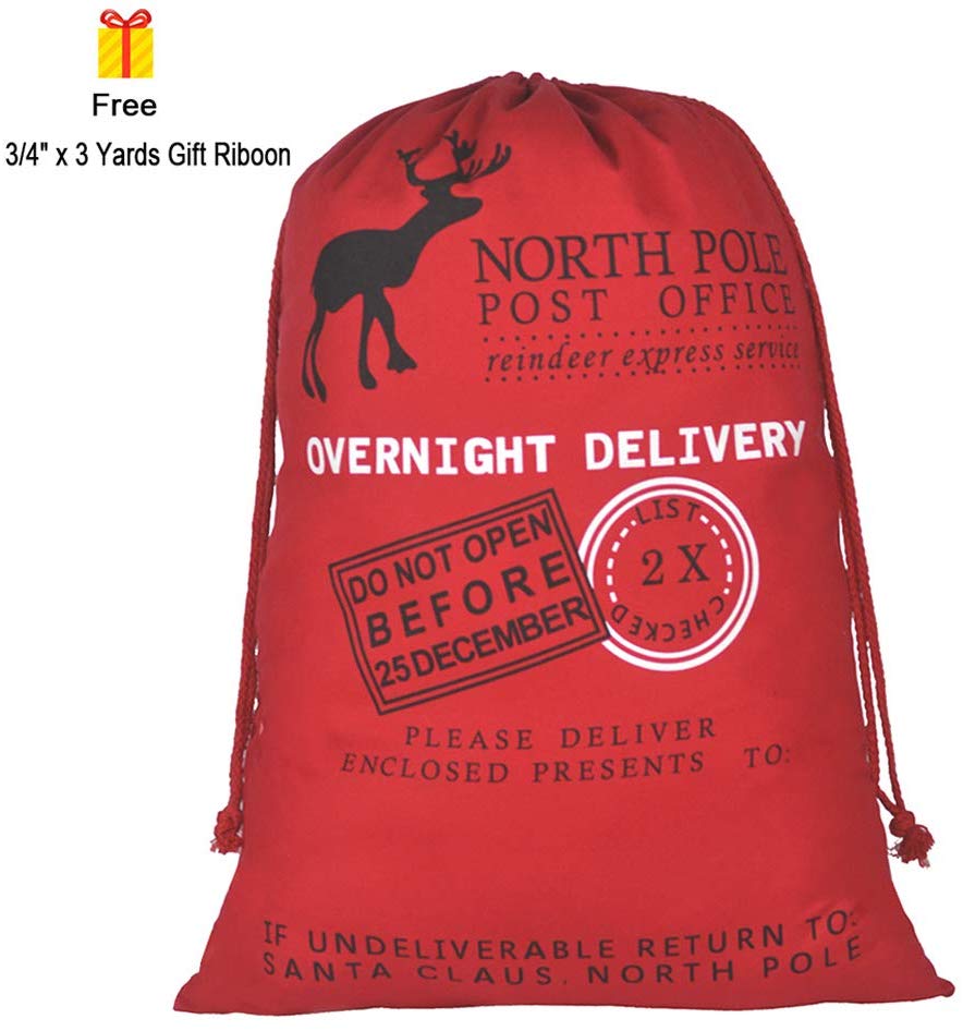 Blank Santa Sack Blank Santa Sack