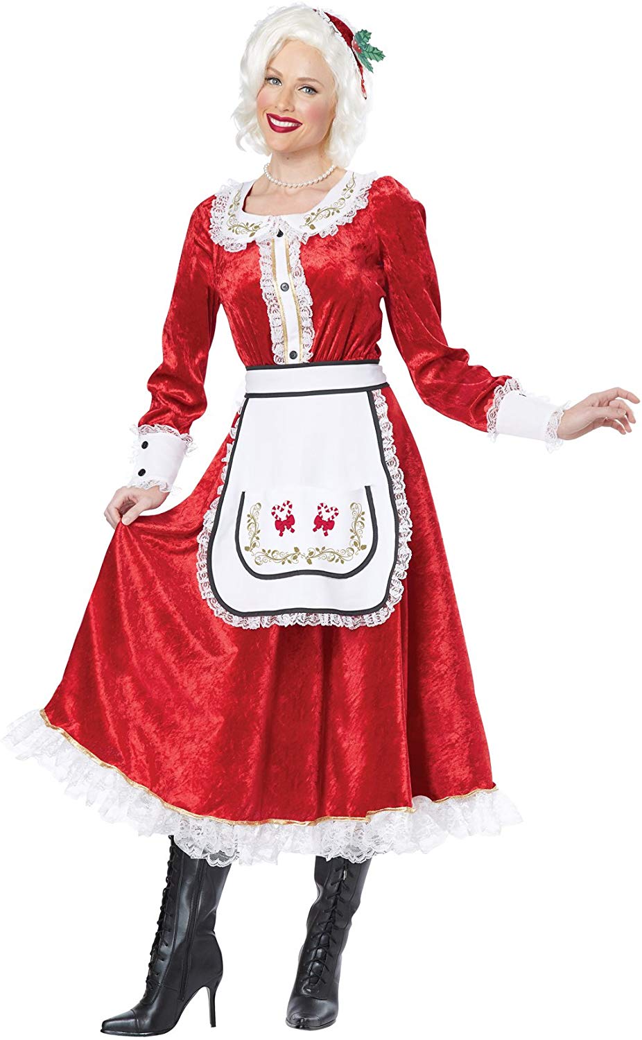 California Costumes Women's Classic Mrs. Claus Adult