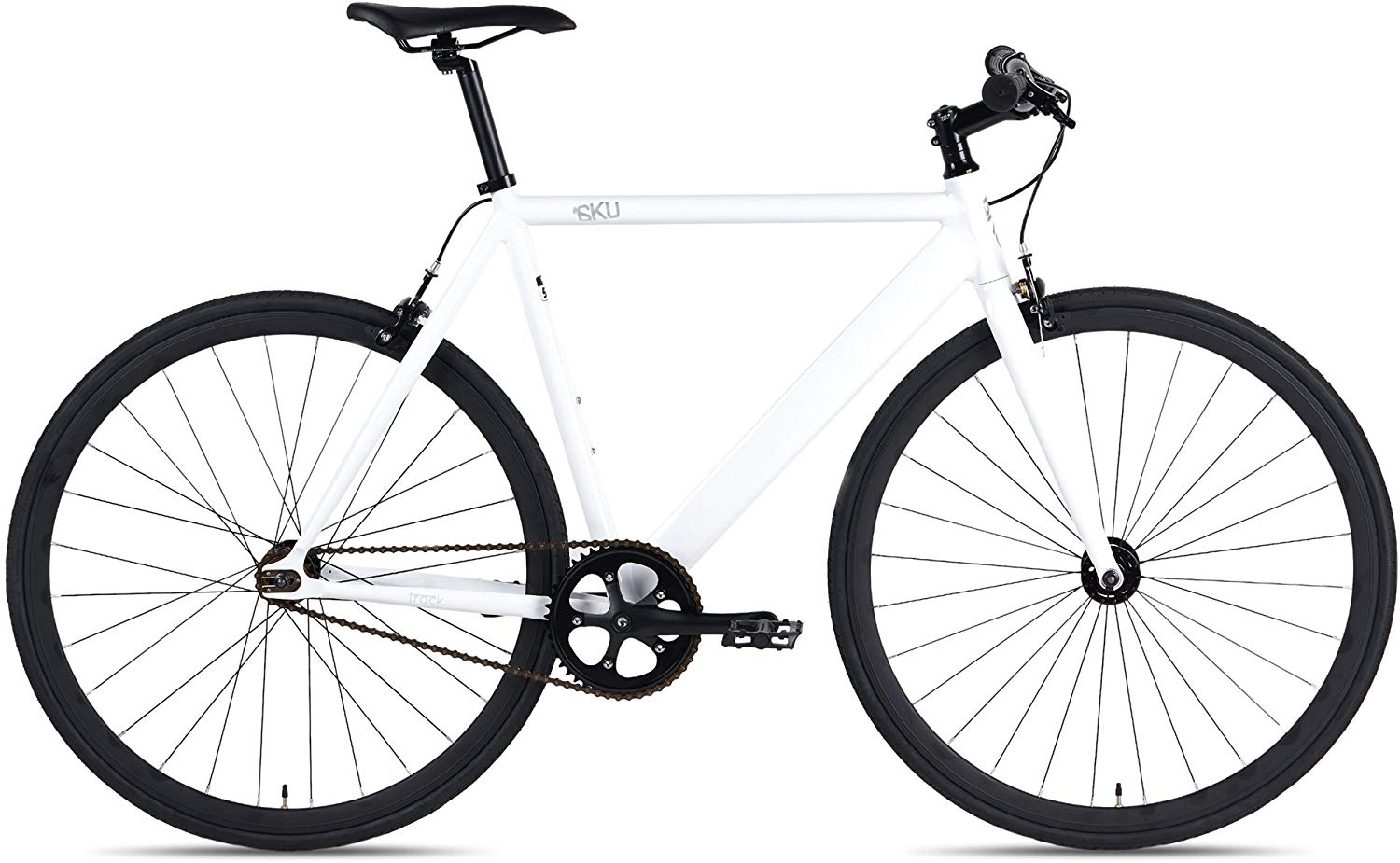 6KU Aluminum Fixed Gear Single-Speed Fixie Urban Track Bike 6KU Aluminum Fixed Gear Single-Speed Fixie Urban Track Bike