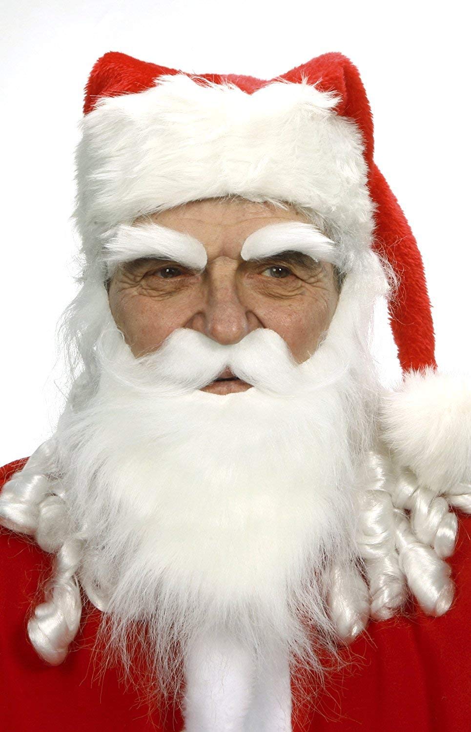 Santa Eyebrows Costume Accessory