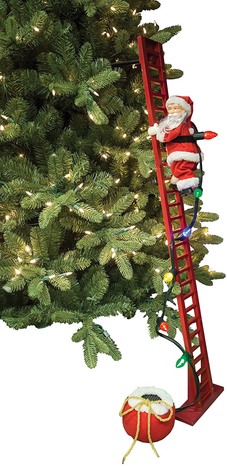Mr. Christmas Super Climbing Santa Holiday Decor Mr. Christmas Super Climbing Santa Holiday Decor