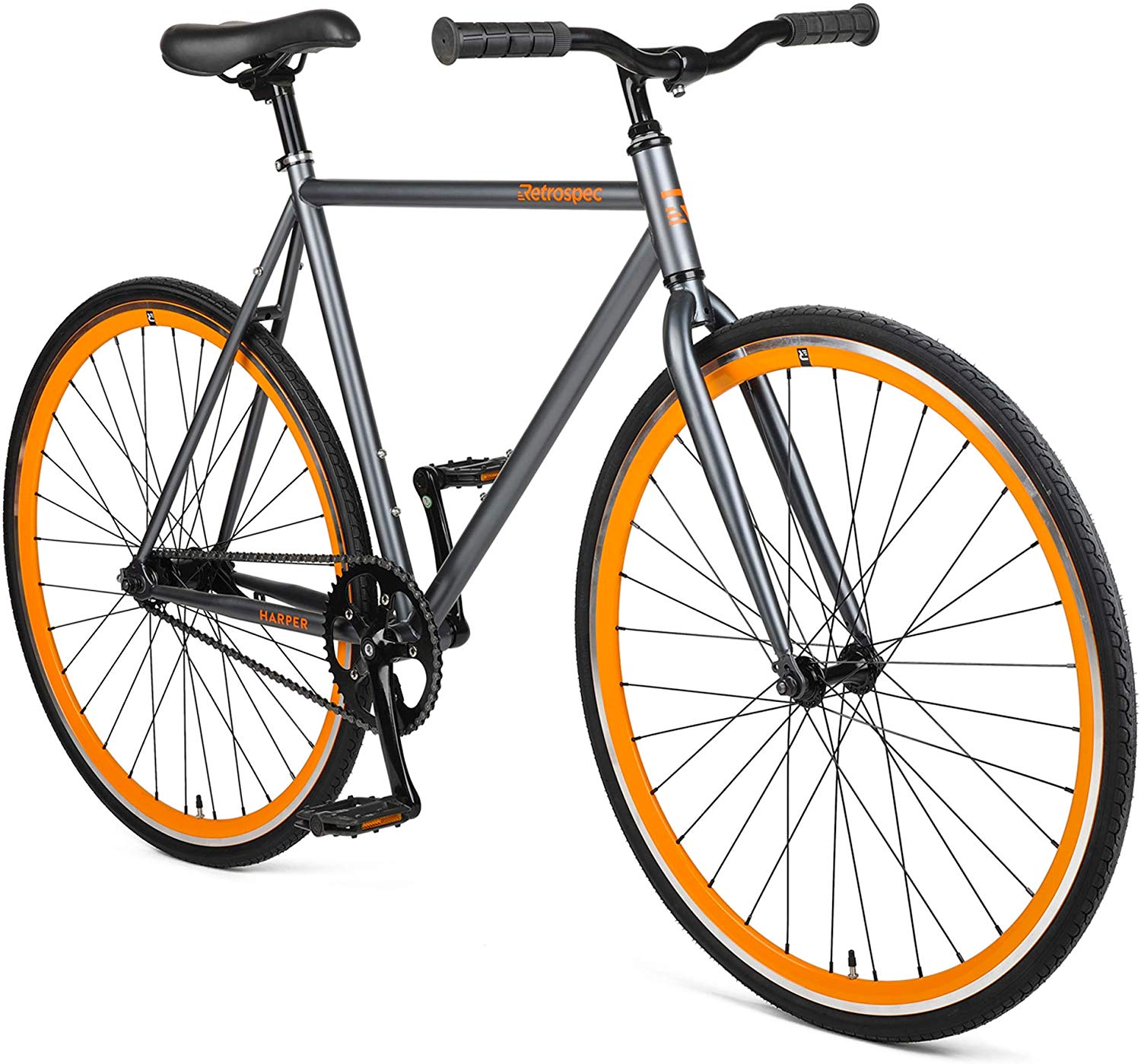 Retrospec Harper Coaster Fixie Style Single-Speed Commuter Bike