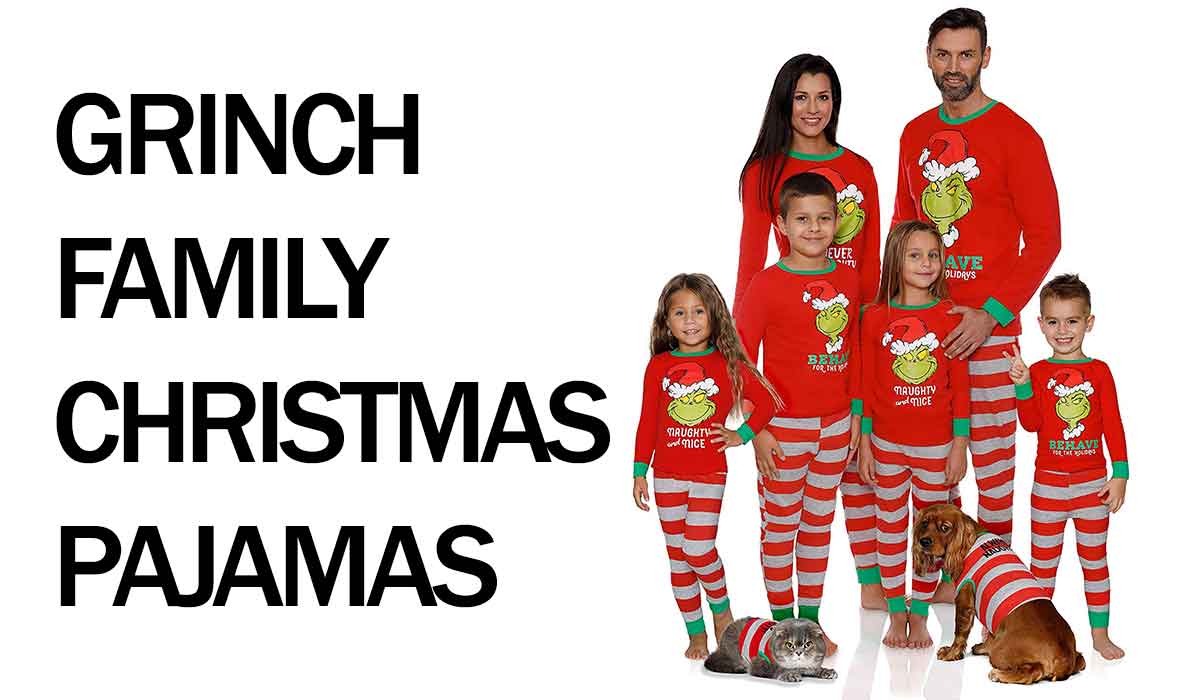 Grinch Family Pajamas