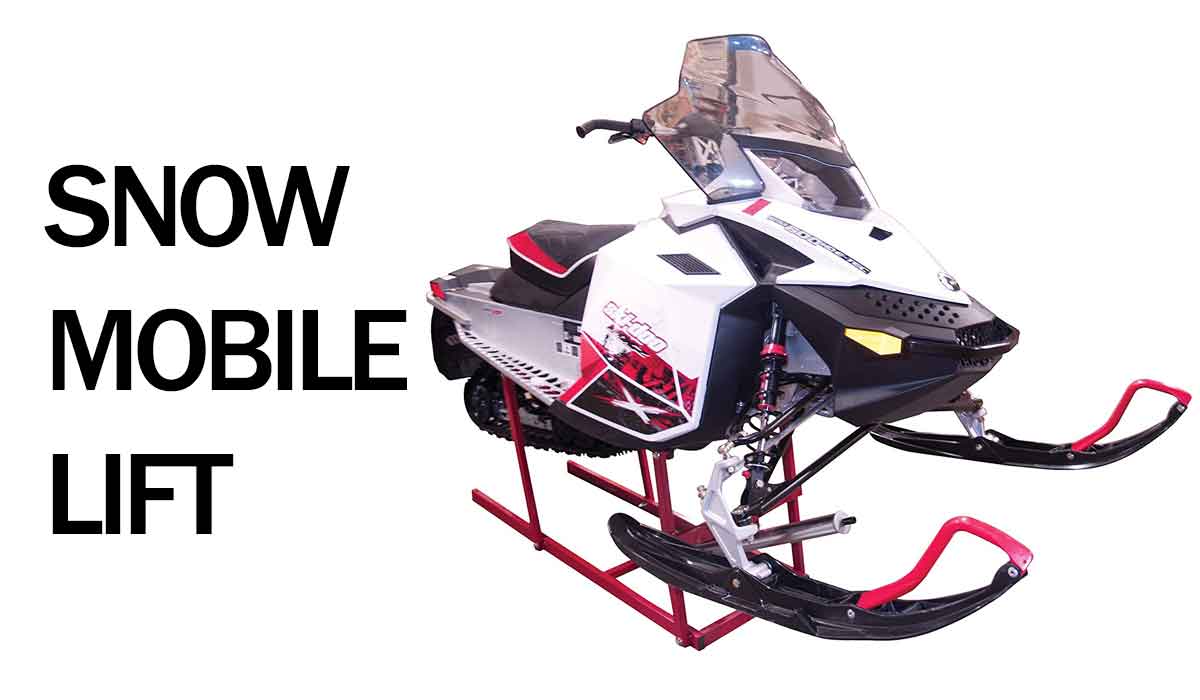 Snowmobile lift – when you need to do repairs