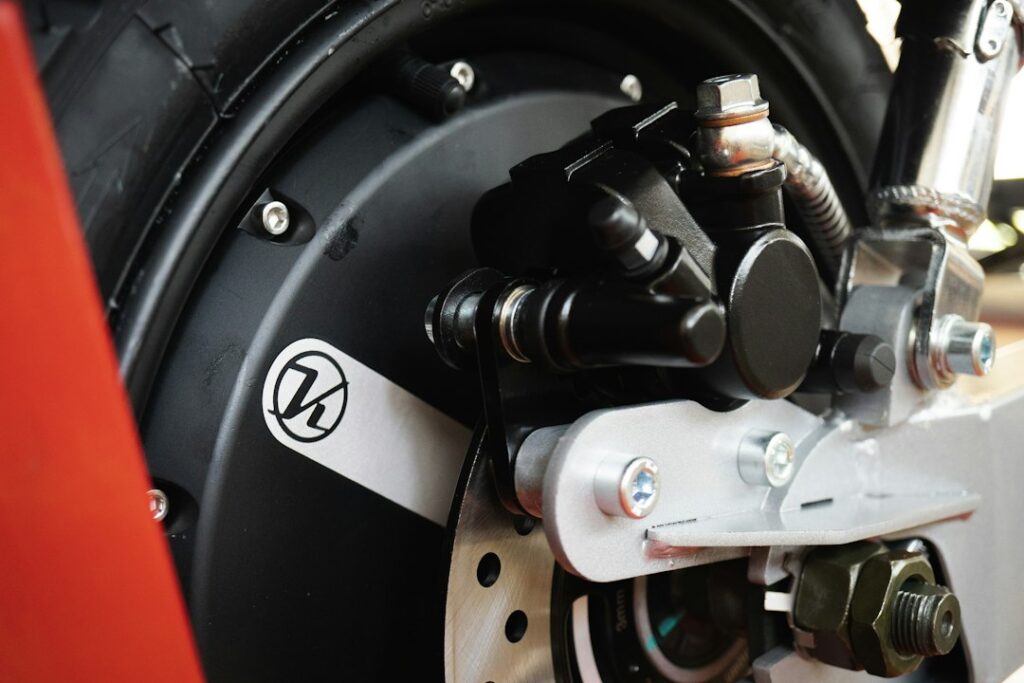 Photo Electric Scooter Brakes