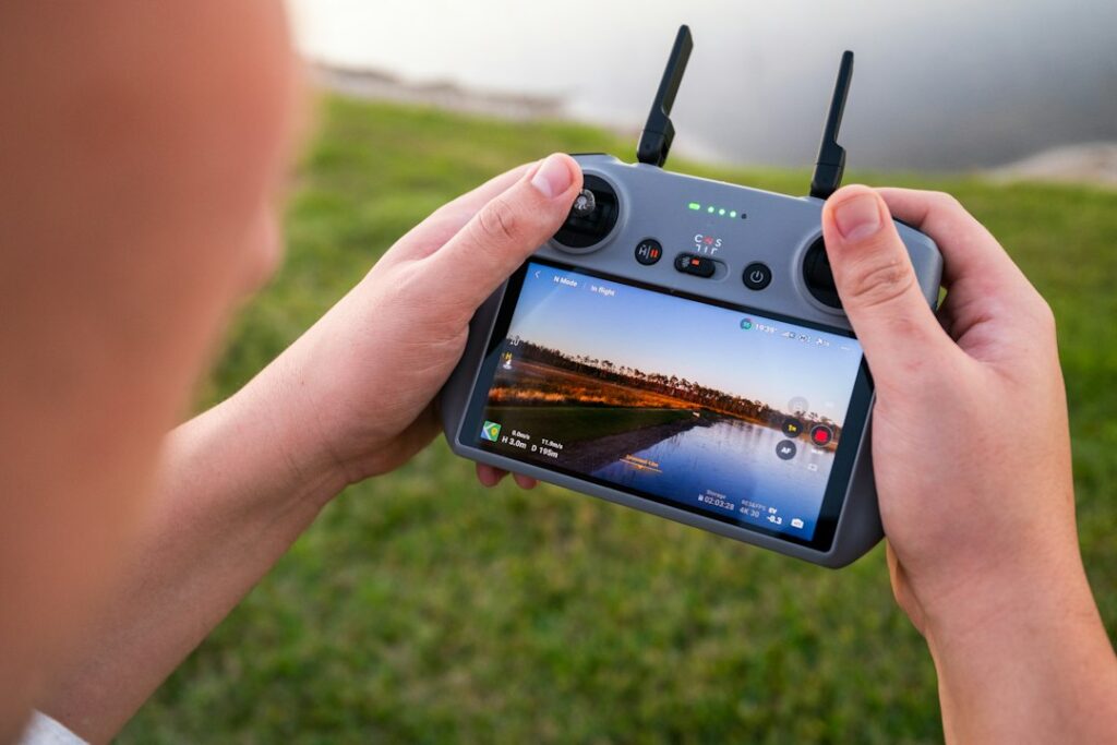 Photo Drone Controller With Screen
